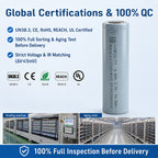 21700 40P 50E 4000mAh 5000mAh 10C 3C Lithium Ion Battery For Electric Vehicle Medical Device Long Cycle Life Safe