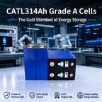 Grade A CATL 314Ah 3.2V LiFePO4 Prismatic Cell 10000 Cycles High Capacity Rechargeable Battery For Solar Energy Storage