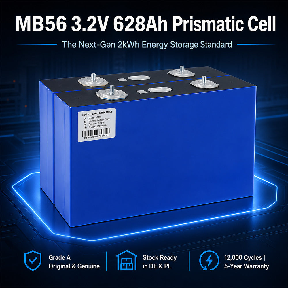 EVE MB56 3.2V 628Ah Prismatic Cell  LiFePO4 Battery LFP